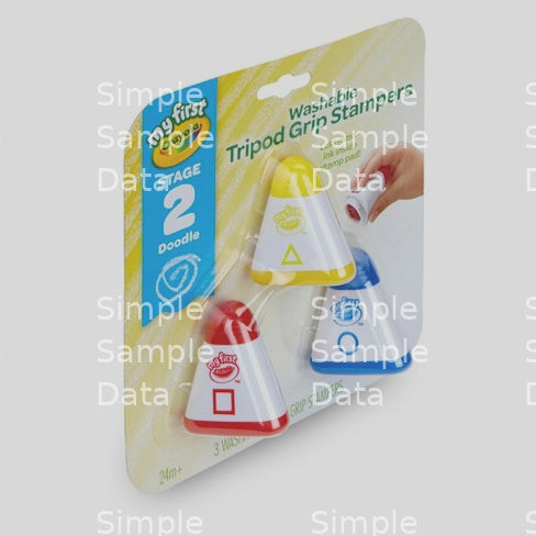 Crayola My First Washable Tripod Grip Stampers