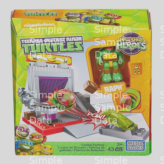 Mega Bloks Teenage Mutant Ninja Turtles Half-Shell Heroes Cookie Factory