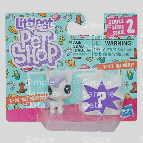 Littlest Pet Shop Dash Horseton and May Duckly