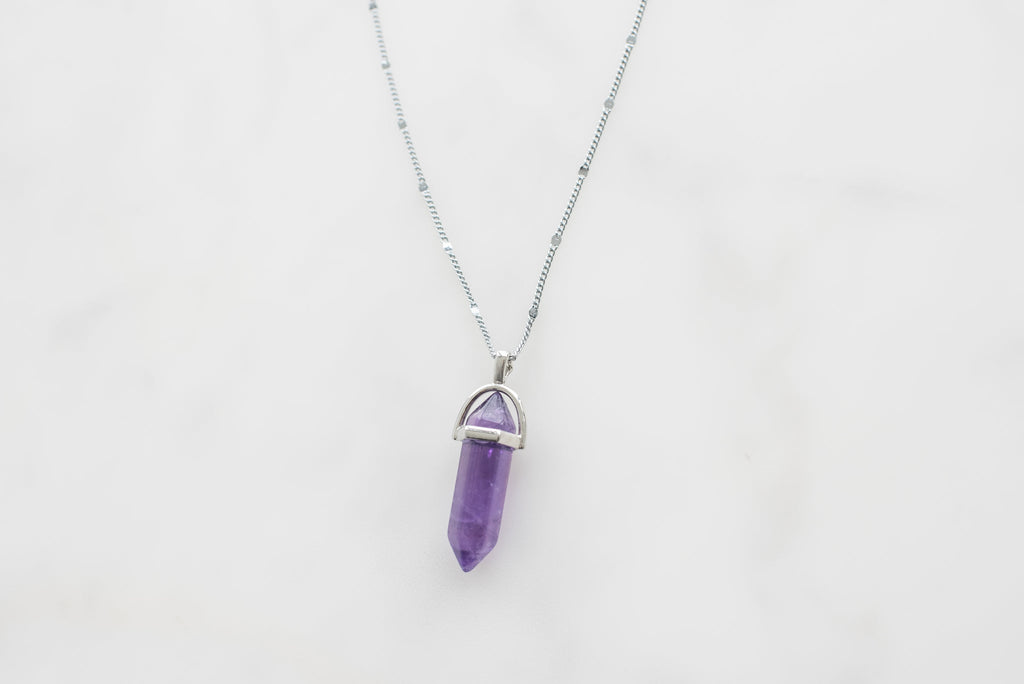 Amethyst Point Necklace