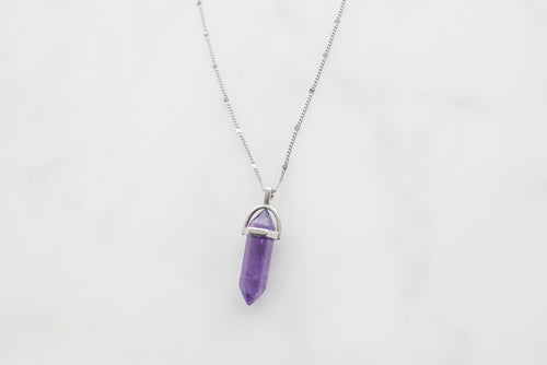 Amethyst Point Necklace