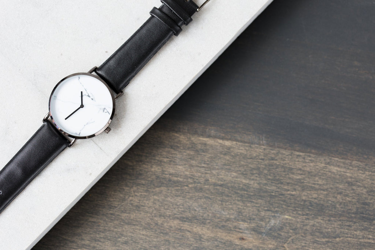Stone Finish Watch