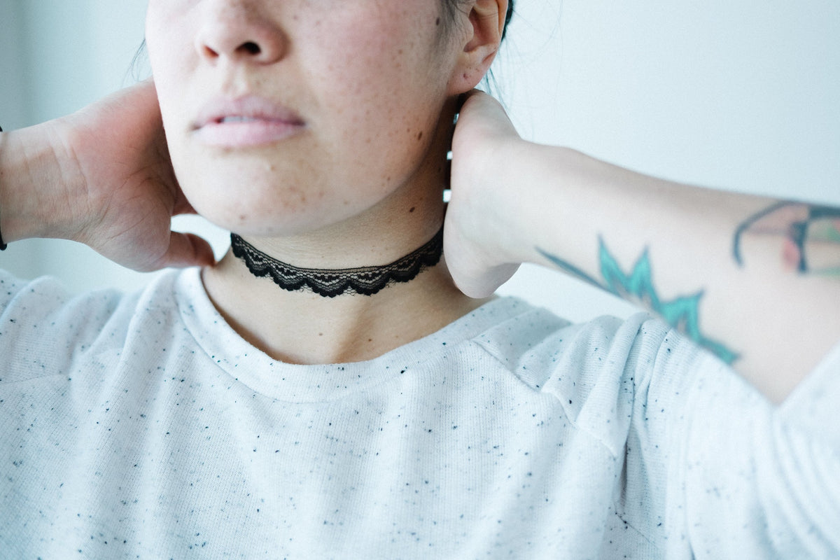 Black Lace Choker