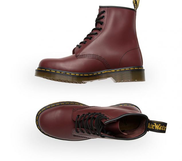 DR MARTENS | 1460Z DMC 8-EYE BOOT | CHERRY SMOOTH - New