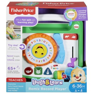 Fisher Price Laugh and Learn Remix Record Player - New