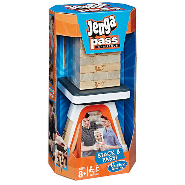 Hasbro Jenga Pass Challenge Game - New