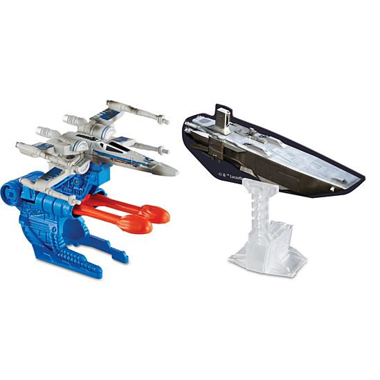 Hot Wheels Star Wars Blast Attack Resistance X-Wing Fighter Starship - New