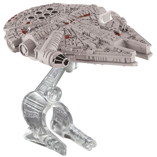 Hot Wheels Star Wars The Force Awakens Starship, Millennium Falcon Die-Cast Vehicle - New