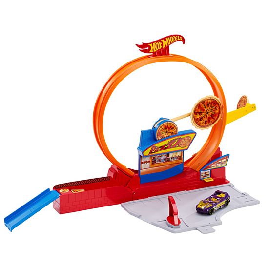 Hot Wheels Speedy Pizza Track Set - New
