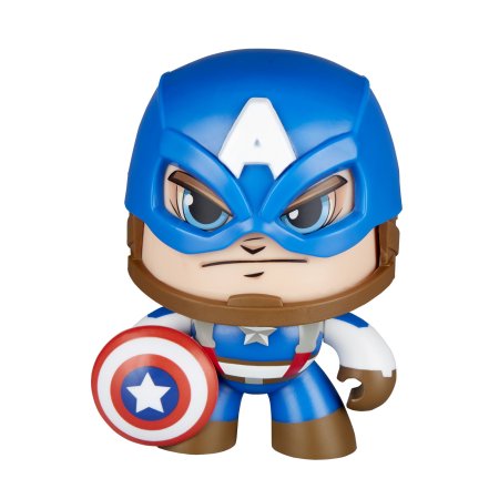 Marvel Mighty Muggs Captain America 3.75-Inch Figure - New