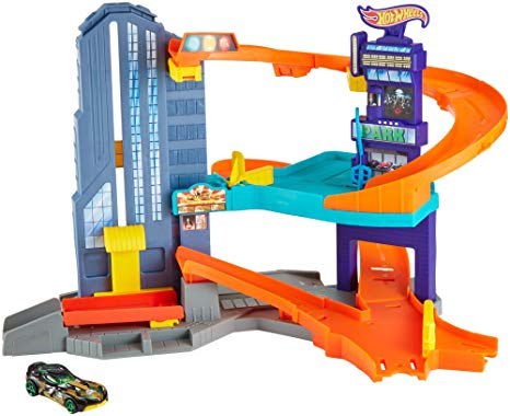 Hot Wheels Speedtropolis Track Set - New