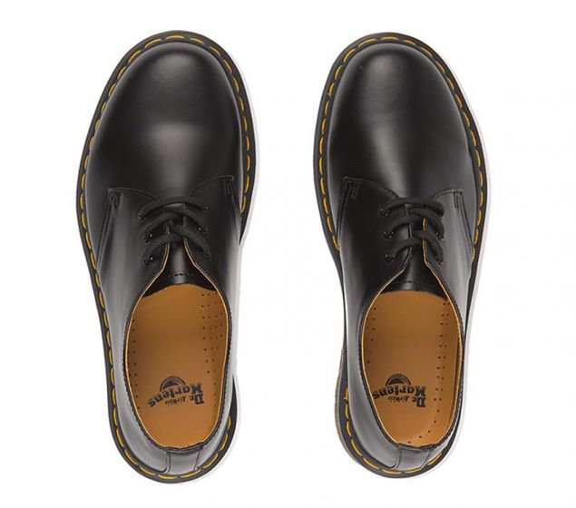 DR MARTENS | 1461 DMC 3-EYE SHOE | BLACK SMOOTH - New