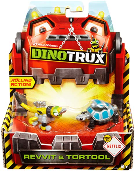 Dinotrux Revvit and Tortool Character 2-Pack - New