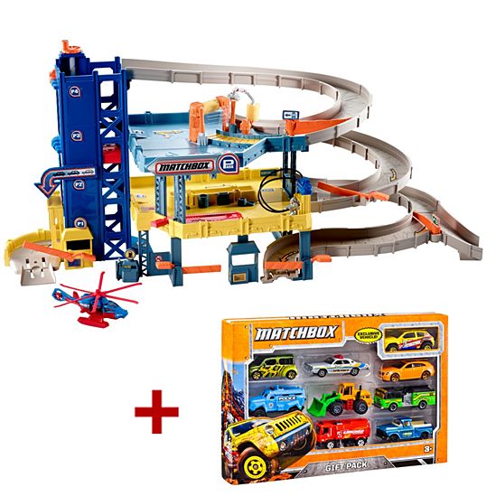 Matchbox Garage 9-Car Pack Gift Set - New