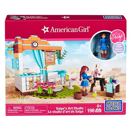Mega Bloks American Girl Saige Art Studio - New