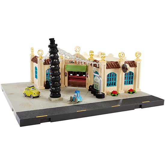 Disney Pixar Cars Precision Series Luigi's Casa Della Tires Playset - New