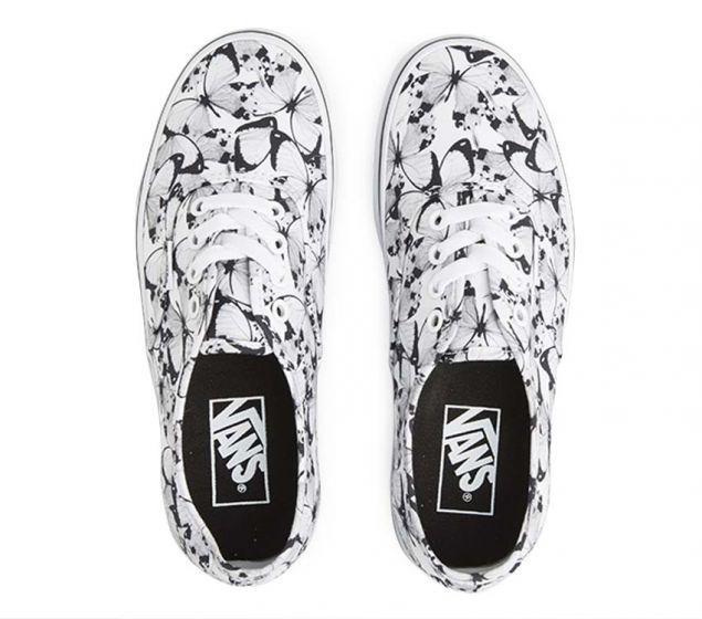 VANS | AUTHENTIC (BUTTERFLY) TRUE | WHITE / BLACK - New