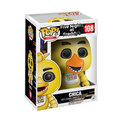 Funko Pop Games Five Nights at Freddy's Chica - New