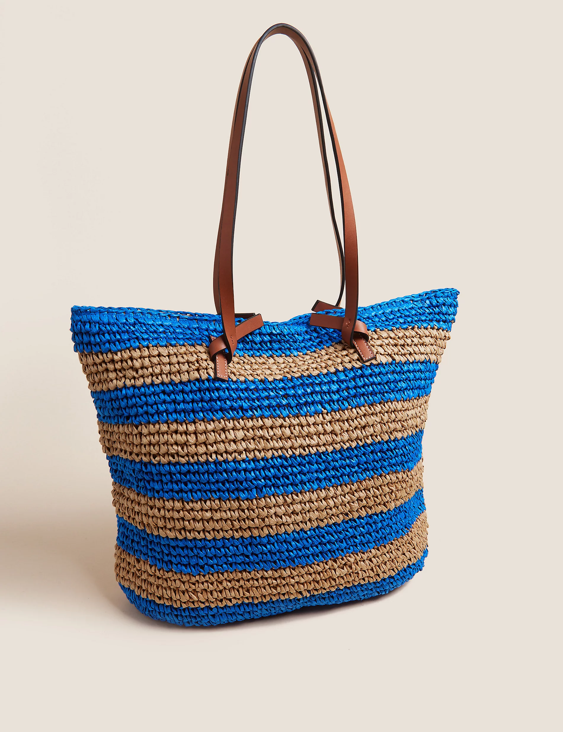 Blue Striped Bag