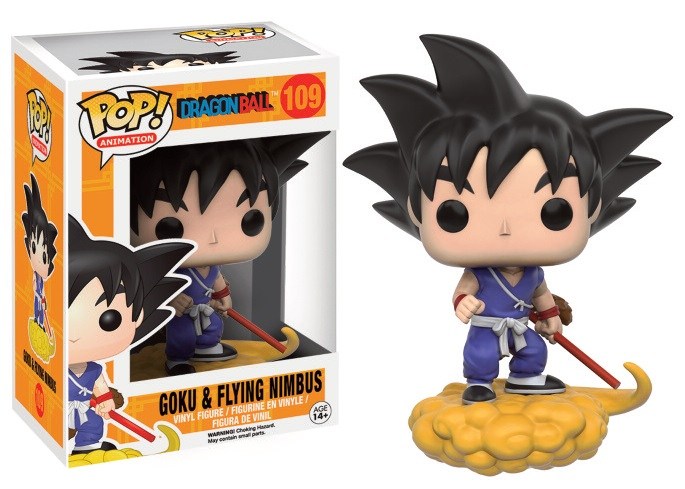 Funko Pop! Dragon Ball Z: Goku and Flying Nimbus - New