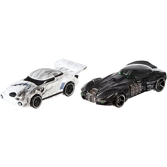 Hot Wheels Star Wars Stormtrooper and Death Trooper Character Car 2-Pack - New