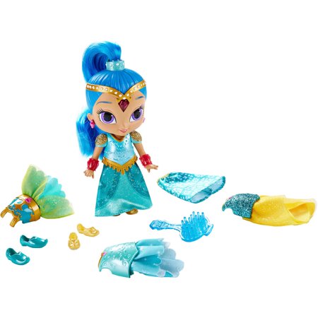 Fisher Price Shimmer and Shine Magic Dress Shine - New
