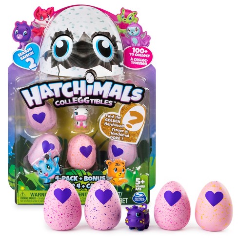 Hatchimals CollEGGtibles Season 2 - 4-Pack with Bonus - New