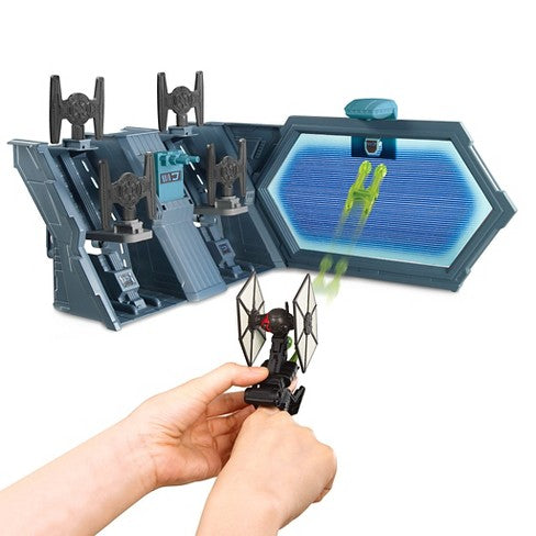 Hot Wheels Star Wars Tie Fighter Blast-Out Battle Play Set - New