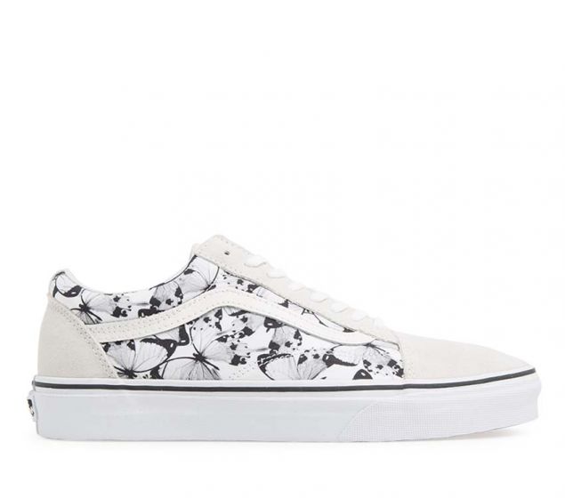 VANS | OLD SKOOL (BUTTERFLY) TRUE WHITE | BLACK - New