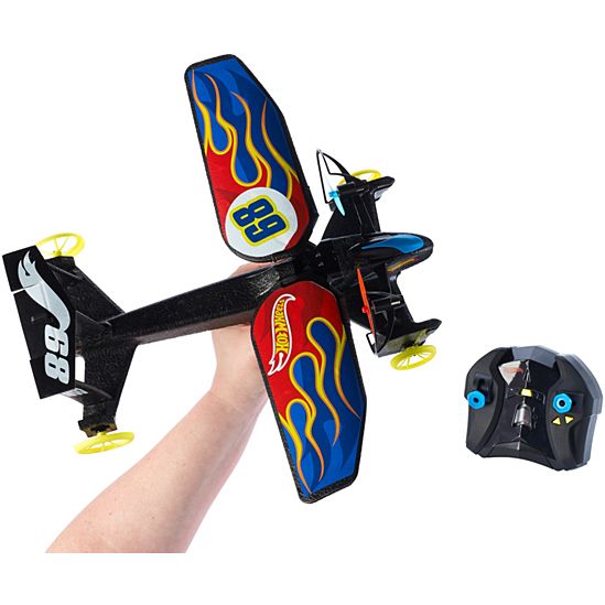 Hot Wheels RC Sky Shock Vehicle - Flame Design - New