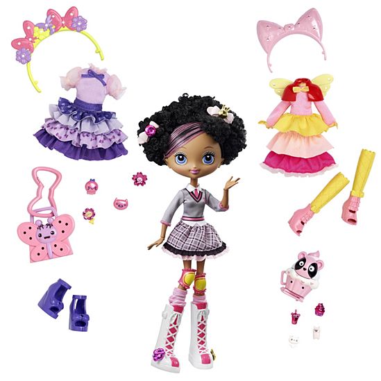 Kuu Kuu Harajuku Baby Fashion Doll with Fashions Gift Set - New