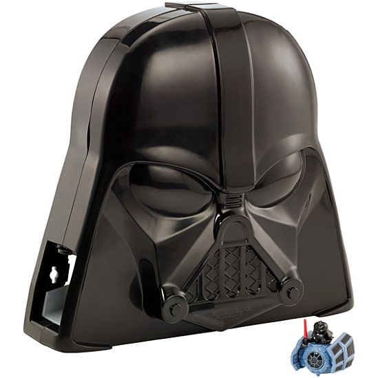 Hot Wheels Star Wars Darth Vader Play Case Set - New